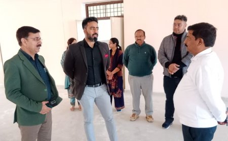 उपायुक्त ने रावमापा बाल ऊना के नवनिर्मित भवन का किया निरीक्षण