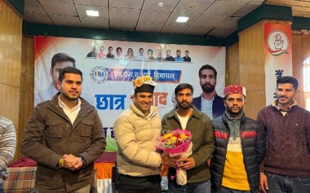 शिमला में एनएसयूआई हिमाचल प्रदेश ने “छात्र संवाद” का आयोजन