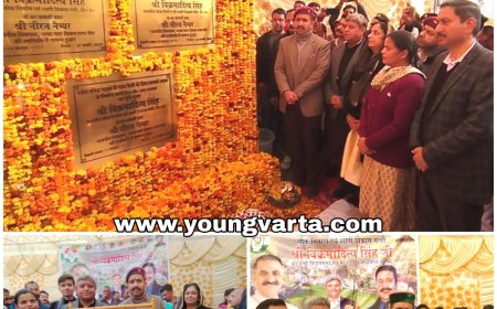 दुर्गम क्षेत्रों को सड़क सुविधा प्रदान करना सरकार की विशेष प्राथमिकता : विक्रमादित्य सिंह