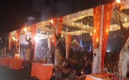 छोटी काशी महाशिवरात्रि महोत्सव पर ब्यास आरती का आयोजन, अध्यात्म के रंगों से सराबोर हुआ पंचवक्त्र एवं विपाशा तट