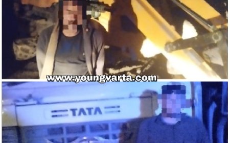 बद्दी पुलिस की खनन माफिया पर बड़ी कार्यवाई, अवैध खनन करते पकड़े पांच वाहन, मामला दर्ज 