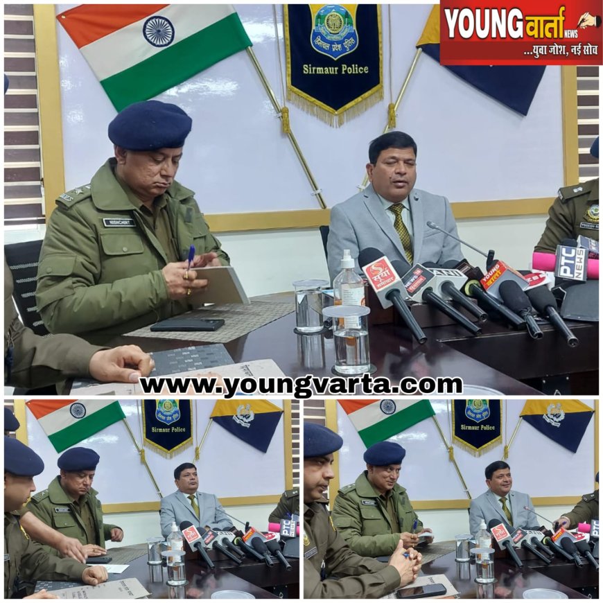 सीमावर्ती जिला सिरमौर में नशा तस्करी रोकने के लिए पुलिस गंभीर :  डीजीपी जेपी सिंह