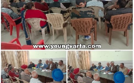 डॉ विपन कालिया की अध्यक्षता में वैलफेयर एसोसिएशन पांवटा साहब की बैठक संपन्न 