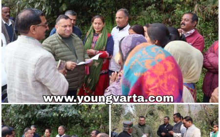 विधानसभा उपाध्यक्ष विनय कुमार ने खाली अछौन तथा सीऊ में सुनी जन समस्याएं