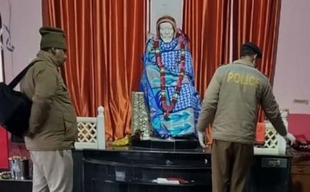 शिमला के साईं बाबा मंदिर में चोरों ने की सेंधमारी, एक किलो चांदी का सिंहासन लेकर चोर फरार 