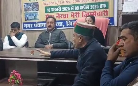 सराहनीय पहल : व्यापार मंडल नेरवा  ने चिट्टे के नशे को जड़ से मिटाने के लिए 15 सदस्यी टास्क फोर्स का किया  गठन 
