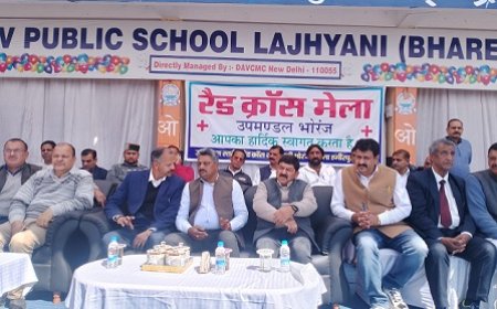 भोरंज में रैडक्रॉस सोसाइटी का सराहनीय कार्य,150 से अधिक लोगों का किया मेडिकल चैकअप