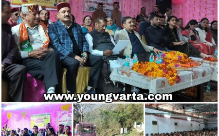 स्वयं सहायता समूह की मार्फ़त आत्मनिर्भर बन रही महिलाएं , भाजपा महिला मोर्चा ने रेणुका में मनाया जिला स्तरीय महिला दिवस