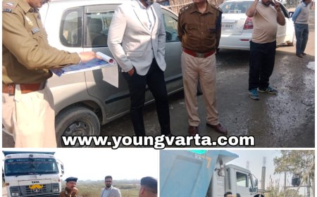 खनन माफिया पर नकेल कसने को स्वां नदी में दलबल के साथ पहुंचे डीसी , तीन टिप्पर जब्त , 75 हज़ार रूपये जुर्माना वसूला 