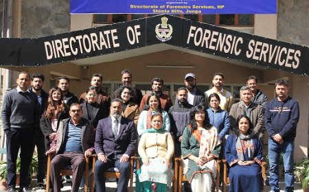 निदेशालय फॉरेंसिक सेवाएं जुन्गा द्वारा डीएनए प्रोफाइलिंग और फोरेंसिक विष विज्ञान पर एक दिवसीय कार्यशाला का आयोजन