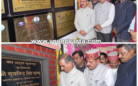 सुजानपुर विधानसभा को 43.64 करोड़ रुपये की सौगात , मुख्यमंत्री ने विकासात्मक योजनाओं के किए उद्घाटन एवं शिलान्यास