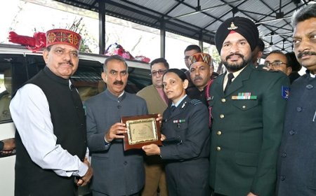 मुख्यमंत्री ने सुजानपुर सैनिक स्कूल में नए हॉस्टल के लिए 3 करोड़ रुपये देने की घोषणा की  