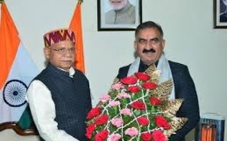 राज्यपाल शिव प्रताप शुक्ल और मुख्यमंत्री ठाकुर सुखविंद्र सिंह सुक्खू ने दी होली उत्सव की बधाई  