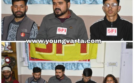 हिमाचल प्रदेश विश्वविद्यालय में बढ़ रहा आरएसएस का दखल , एबीवीपी के लोगों ने पांच छात्रों पर जानलेवा हमला : एसएफआई 