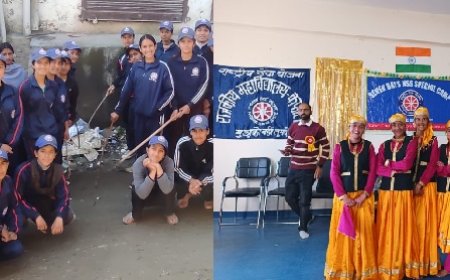 राष्ट्रीय सेवा योजना के सात दिवसीय विशेष शिविर का भव्य समापन