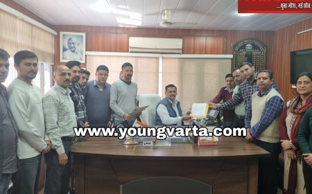 इंजीनियर विमल नेगी की मौत पर श्री रेणुका जी बांध प्रबंधन ने पेन डाउन कर जताया रोष