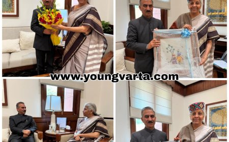 मुख्यमंत्री ने केंद्रीय वित्त मंत्री से भेंट की , जीडीपी का दो प्रतिशत अतिरिक्त उधार लेने की अनुमति देने का किया आग्रह  