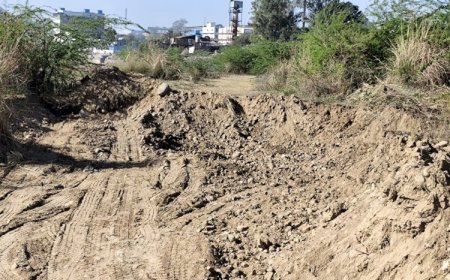 कालाअंब में खनन माफिया का कहर रात के अंधेरे में 10 बीघा निजी भूमि पर चला दी जेसीबी 