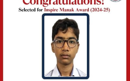 उपलब्धि : द रोज़ ऑर्किड वर्ल्ड स्कूल के अनय यादव का इंस्पायर मानक योजना 2024-25 के लिए चयन 