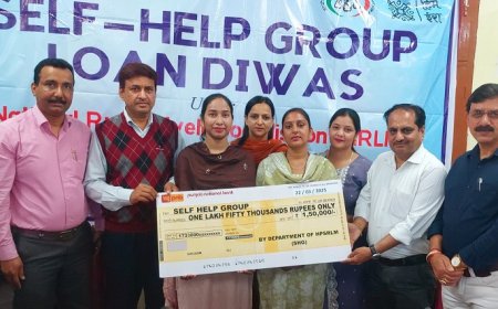 राष्ट्रीय ग्रामीण आजीविका मिशन के तहत ऋण दिवस आयोजित, 25 स्वयं सहायता समूहों ने लिया भाग