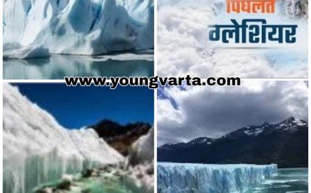हिमाचल के ग्लेशियरों पर दिखा जलवायु परिवर्तन का बड़ा असर , लाहौल-स्पीति में ग्लेशियरों में आई 2.4 फीसदी गिरावट