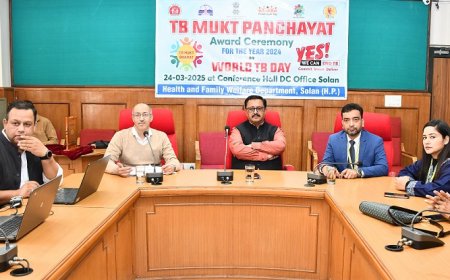 सोलन ज़िला की 35 ग्राम पंचायतें टीबी मुक्त घोषित : मनमोहन शर्मा