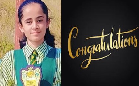 उपलब्धि : बाल विद्या निकेतन पब्लिक स्कूल संगड़ाह की छात्रा वैभवी शर्मा ने जेएनवी कक्षा 9वीं की प्रवेश परीक्षा की पास