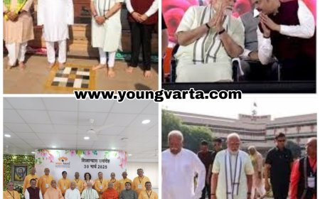 भारत की अमर संस्कृति का आधुनिक वट वृक्ष है आरएसएस , राष्ट्रीय चेतना को निरंतर ऊर्जावान बना रहा संघ : नरेंद्र मोदी 