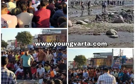 पांवटा साहिब में ईद पर गोवंश की हत्या से हड़कंप , सड़क पर उतरे हिन्दू संगठन , मौके पर पहुंचे एसपी डीएसपी 