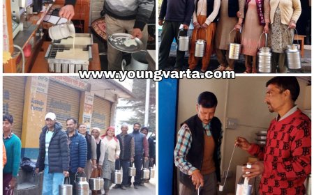 रंग लाने लगे दुग्ध उत्पादन को बढ़ावा देने के प्रयास , गुमराला महिला दुग्ध उत्पादक केंद्र ने 3 लाख लीटर से अधिक दूध का किया विक्रय 