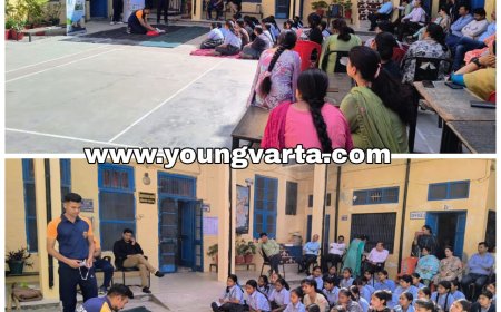 एचपीएसडीआरएफ ने कन्या स्कूल की छात्राओं को सिखाए में आपदा प्रबंधन के तरीके