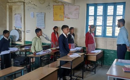 उपायुक्त मंडी ने स्कूलों में पहुंचकर विभिन्न सुविधाओं का किया औचक निरीक्षण