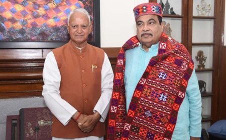 नियमों के विपरीत किया जा रहा नेशनल हाईवे का कार्य , निर्माण कम्पनी कर रही घटिया काम , महेंद्र सिंह ठाकुर ने केंद्र से की शिकायत 