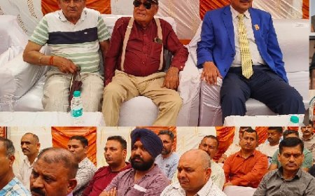 सैनिक विश्रामगृह नाहन में जिला स्तरीय भूतपूर्व सैनिक सम्मेलन आयोजित