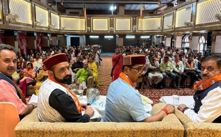 भाजपा ने भारत की राजनीति में एक सिद्धांतवादी विचारधारा की शुरुआत की : नंदा