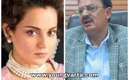 नारियों का सम्मान करना भूले उद्योग मंत्री , हिमाचल की बेटी को मनोरंजन का साधन बता रहे हर्षवर्धन चौहान