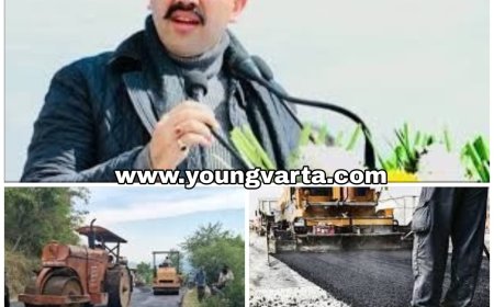 सड़क की टारिंग में गड़बड़ी पाई गई तो ब्लैकलिस्ट होंगे ठेकेदार , विभाग के अधिकारीयों पर भी गिरेगी गाज