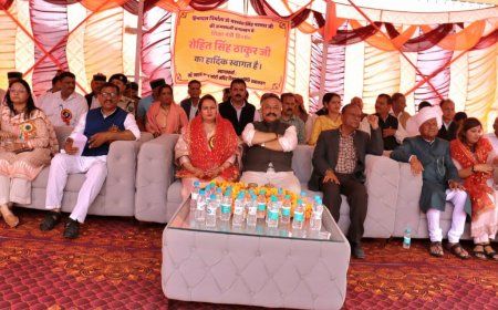 नशे के समूल नाश के लिए प्रदेश सरकार वचनबद्ध : रोहित ठाकुर