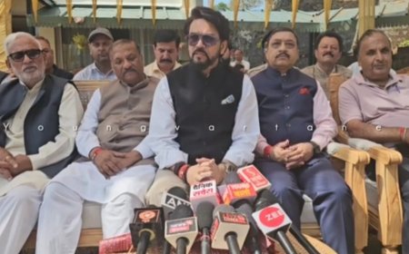 नेहरू गांधी परिवार का एटीएम बनकर रह गया नेशनल हेराल्ड अखबार : अनुराग ठाकुर