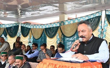 2 करोड़ 65 लाख की लागत से स्तरोन्नत होंगी मातलू बघाल सड़क : शिक्षा मंत्री