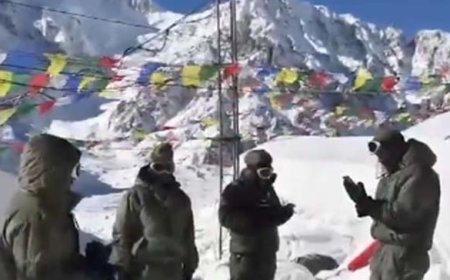 भारतीय सेना ने लद्दाख के सुदूर और अत्यधिक ऊंचाई वाले क्षेत्रों में मोबाइल कनेक्टिविटी की सुविधा की प्रदान