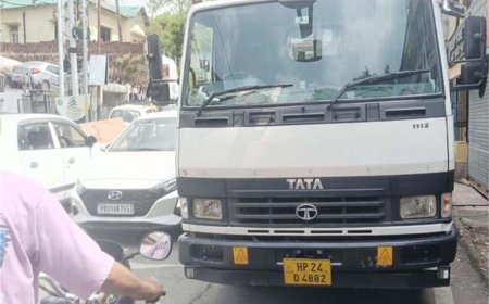 ट्रक की चपेट में आई मां और 9 माह की बेटी , नेशनल हाईवे पर हुआ दर्दनाक हादसा