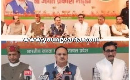 कुप्रबंधन से नहीं चल पा रही हिमाचल की सरकार , नहीं संभल रही तो कांग्रेस को छोड़ देनी चाहिए सत्ता : जेपी नड्डा