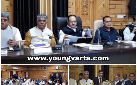 सुदृढ़ स्वास्थ्य सेवाओं के लिए कार्य योजना तैयार कर केंद्रीय स्वास्थ्य मंत्रालय को भेजें अधिकारी : जेपी नड्डा