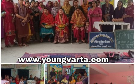 समेकित बाल विकास परियोजना ऊना और हरोली में पोषण पखवाड़ा आयोजित