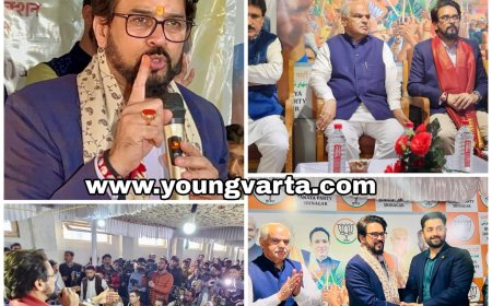 कांग्रेस ने अपने लाभ के लिए पूर्व में एक राष्ट्र-एक चुनाव स्थगित किए : अनुराग सिंह ठाकुर