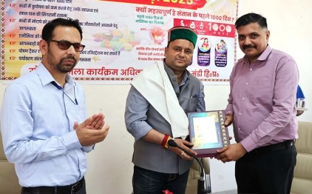 स्वस्थ जीवन जीने के लिए संतुलित और पोषणयुक्त आहार अत्यंत आवश्यक : संजीव गुलेरिया