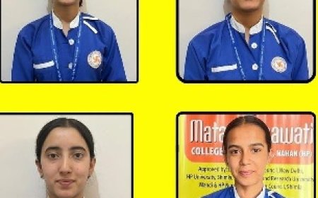 माता पद्मावती कॉलेज ऑफ नर्सिंग की छात्राओं का  B.SC नर्सिंग तृतीय वर्ष के परिणाम में  शानदार प्रदर्शन 