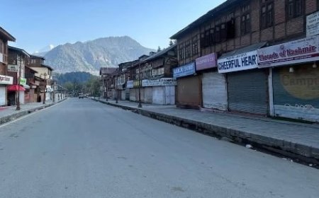 कश्मीर के पहलगाम में पर्यटकों पर हुए आतंकी हमले के विरोध में हिमाचल के बाजार बंद 