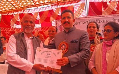 प्राकृतिक खेती से आत्मनिर्भर बने शिमला के डीडी कश्यप,सेवानिवृत्ति के बाद उगाई 116 किस्म की खाद्य फसलें